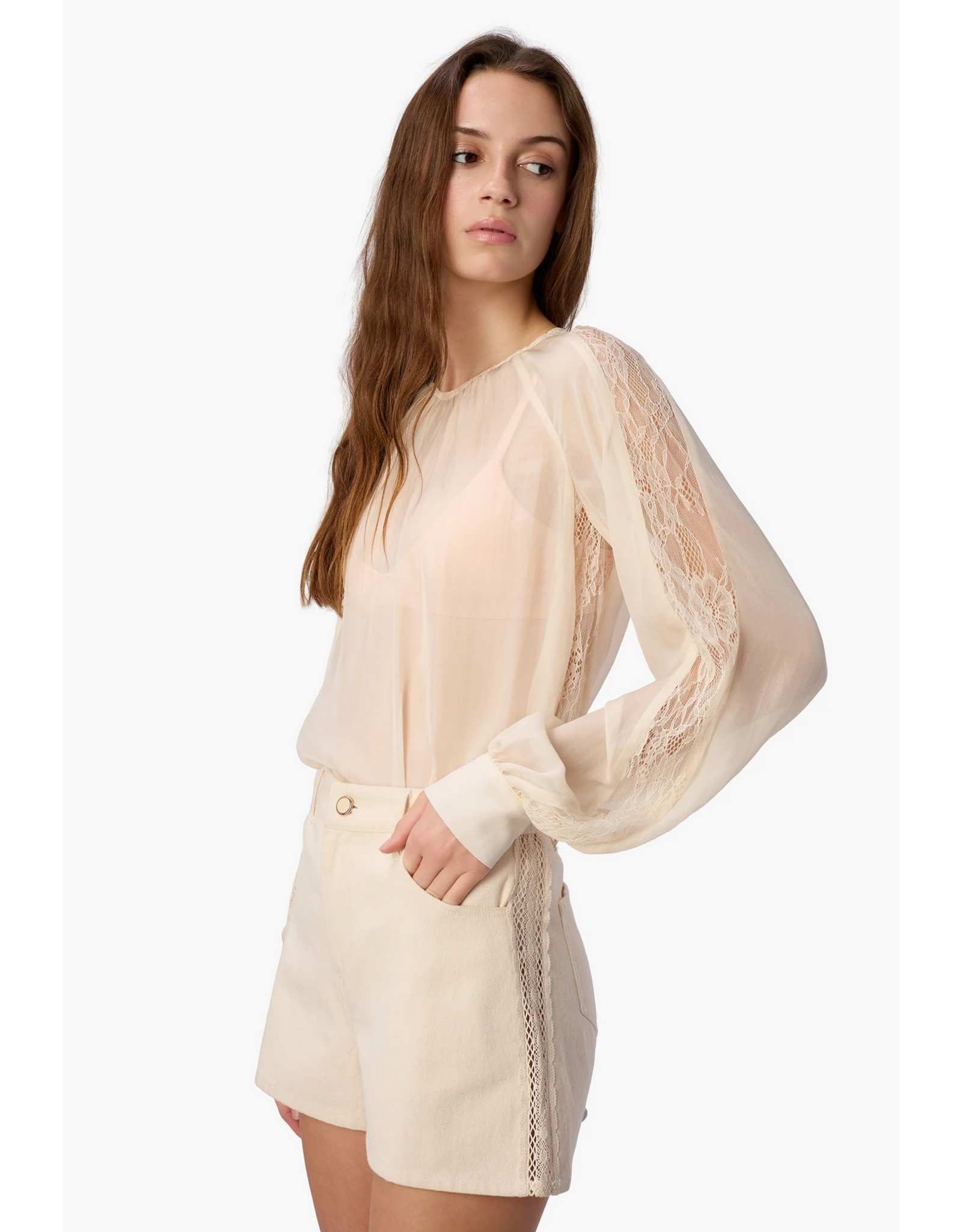 CAMI NYC CAMI NYC:: MILAGROS SILK BLOUSE