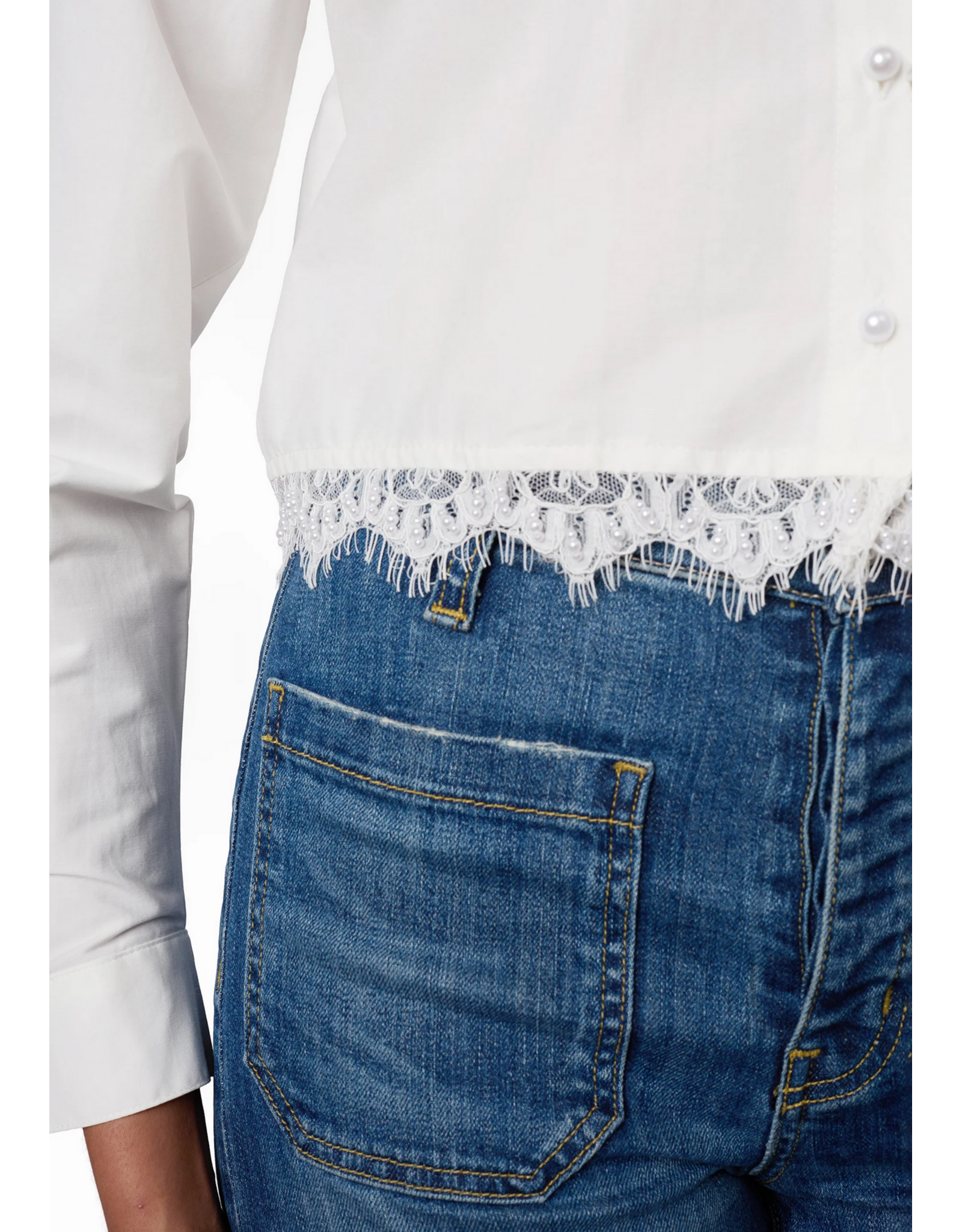 CAMI NYC CAMI NYC:: LAYA COTTON POPLIN TOP