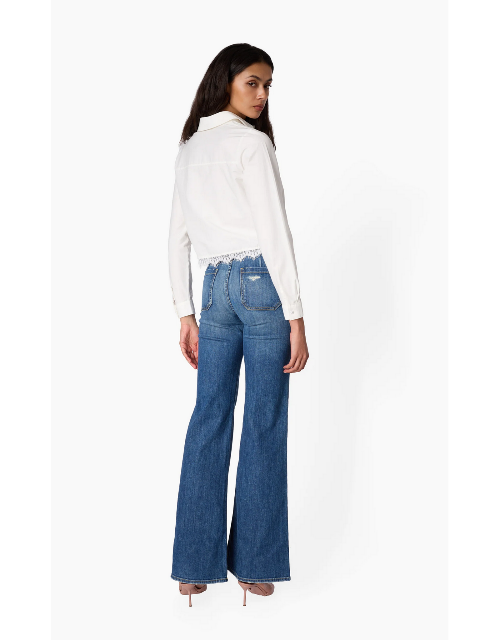 CAMI NYC CAMI NYC:: LAYA COTTON POPLIN TOP