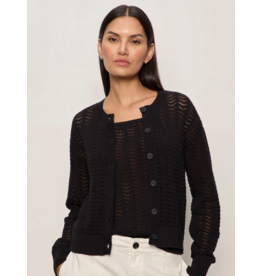 SANCTUARY:: FOR KEEPS POINTELLE CARDIGAN