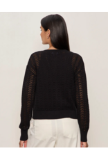 SANCTUARY:: FOR KEEPS POINTELLE CARDIGAN