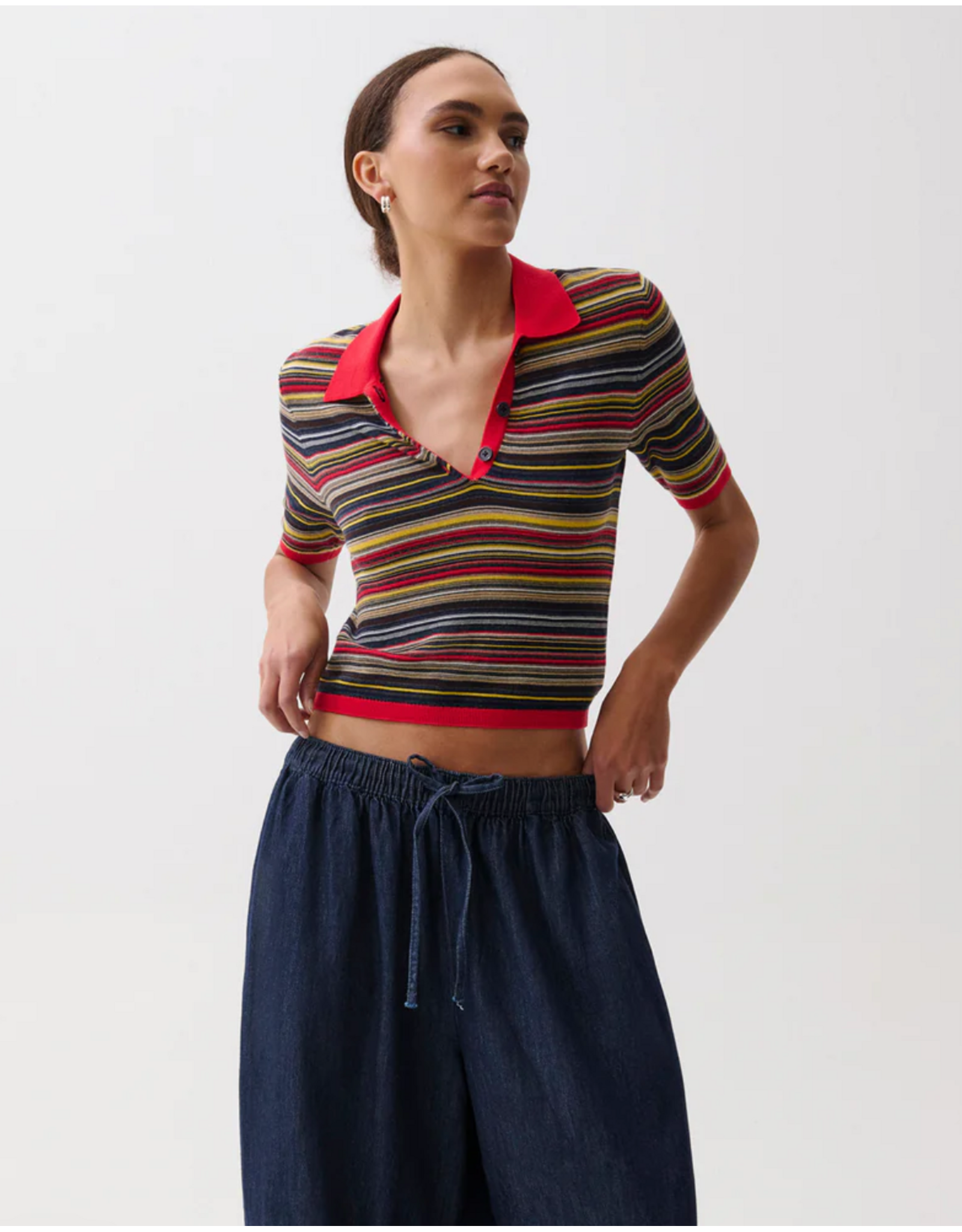 Pistola PISTOLA:: ASHLEE POLO SWEATER