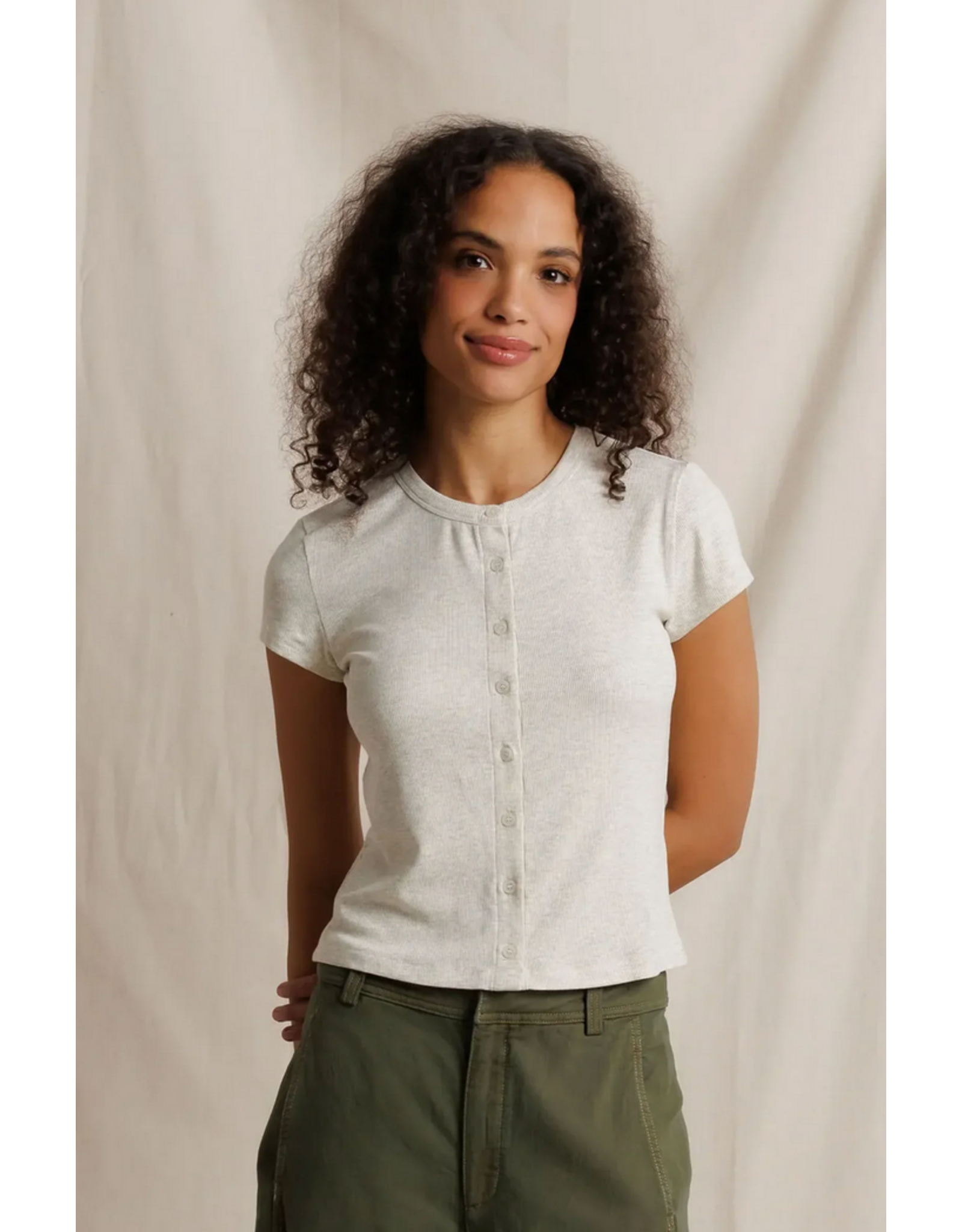 Perfect White Tee PERFECT WHITE TEE:: MIRIAM SHORT SLEEVE CARDIGAN