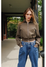 Perfect White Tee PERFECT WHITE TEE:: MILANA TRACK JACKET