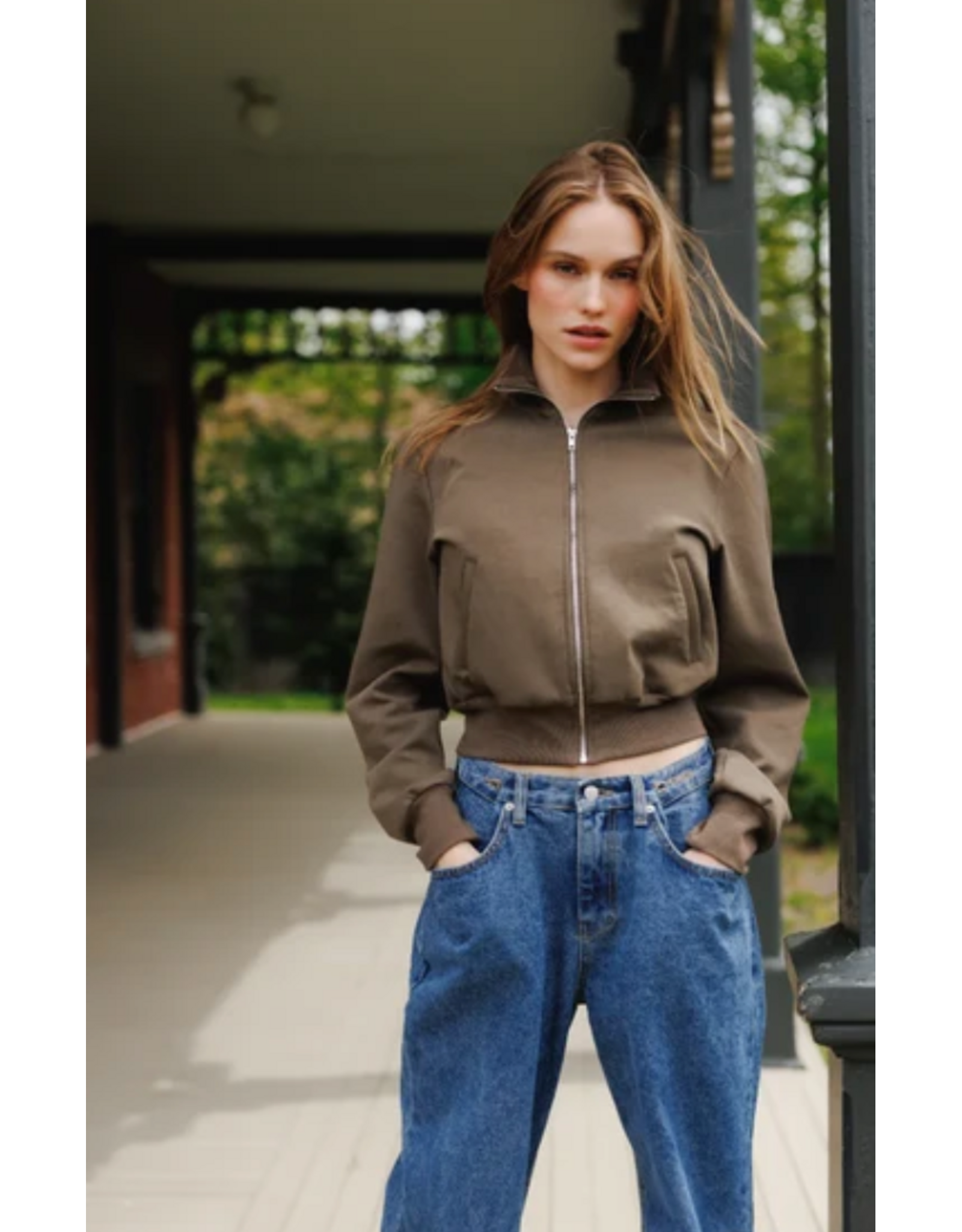 Perfect White Tee PERFECT WHITE TEE:: MILANA TRACK JACKET
