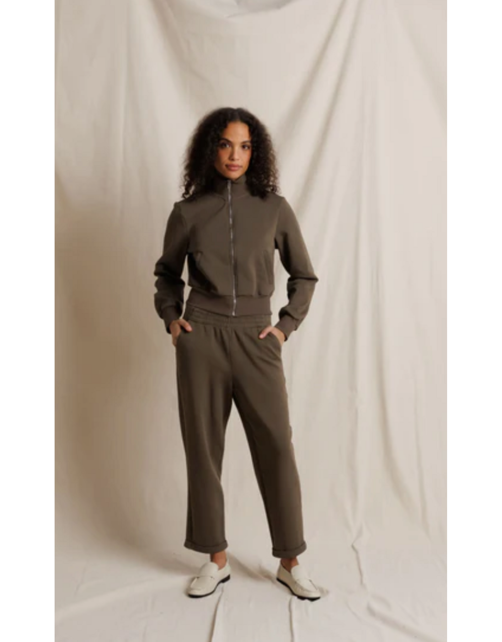 Perfect White Tee PERFECT WHITE TEE:: MILANA TRACK JACKET