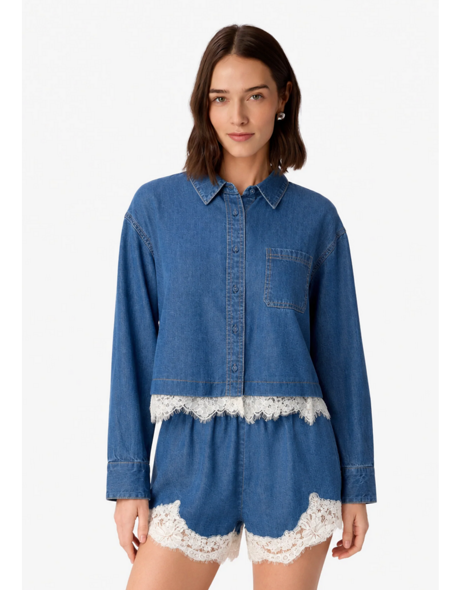 CAMI NYC CAMI NYC:: GARANCE CHAMBRAY SHIRT