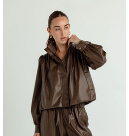 SUNDAYS SUNDAYS:: ELODIE VEGAN LEATHER JACKET