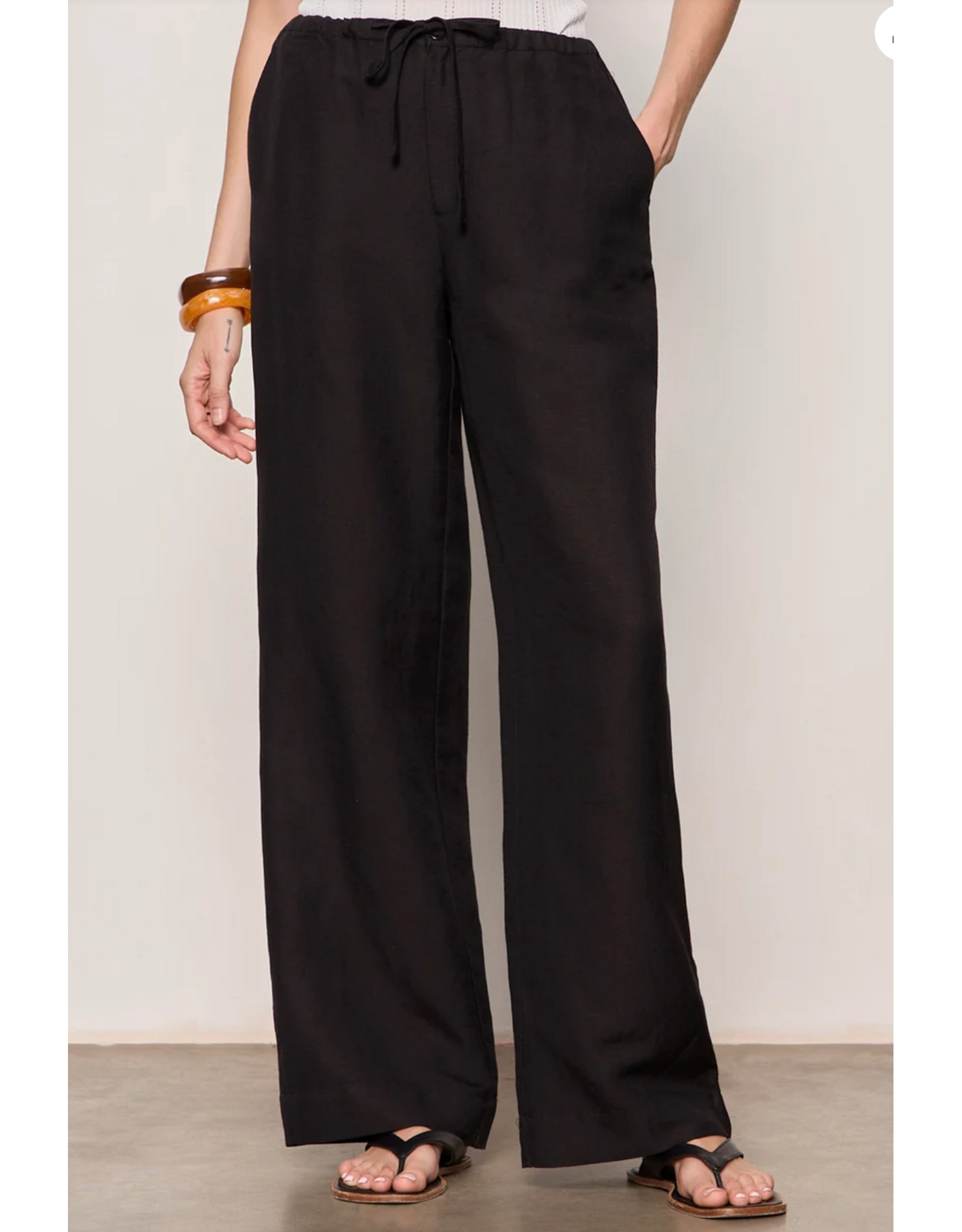 SANCTUARY:: SHORELINE LINEN PANT