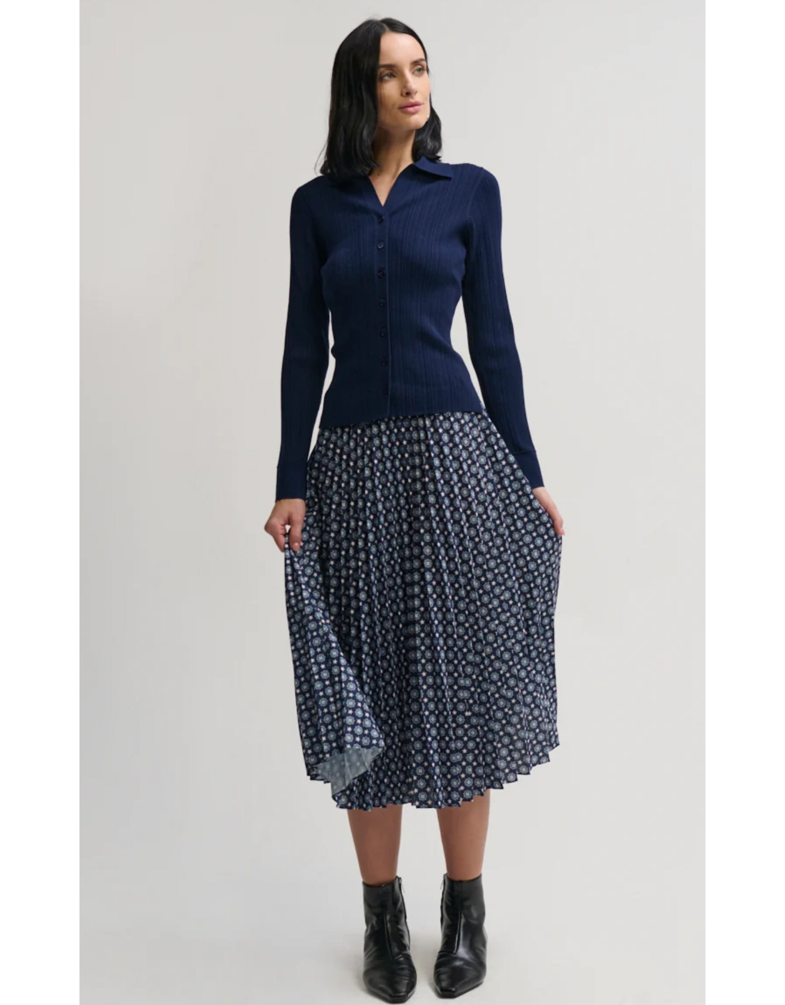 Margaret O'Leary MOL:: POLO CARDIGAN