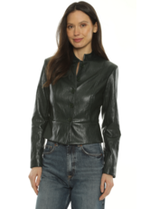 DREW DREW:: HARLEE VEGAN LEATHER JACKET