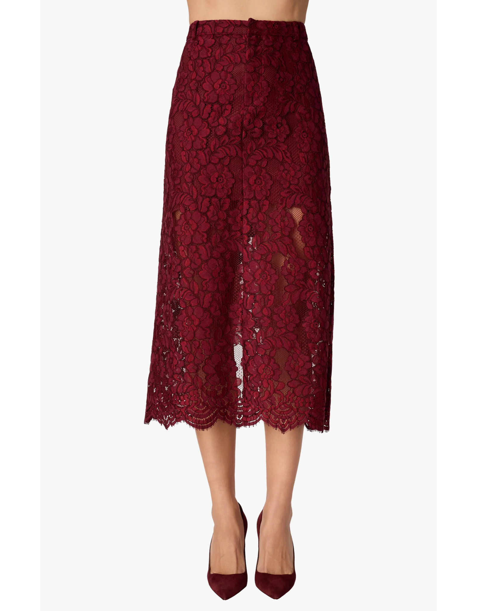 CAMI NYC CAMI NYC:: OSMOND LACE MIDI SKIRT