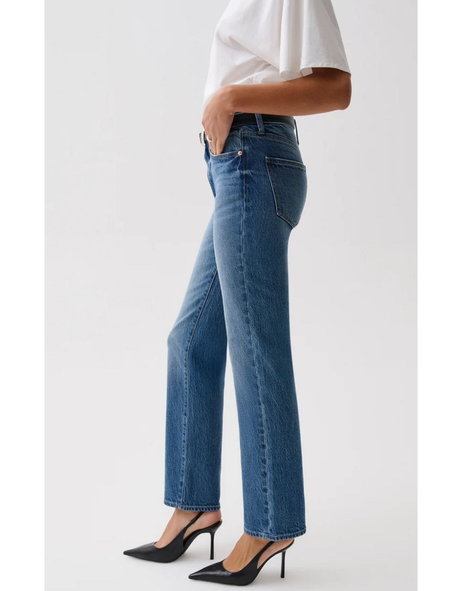 Pistola PISTOLA:: ALEKS MID RISE STRAIGHT JEANS