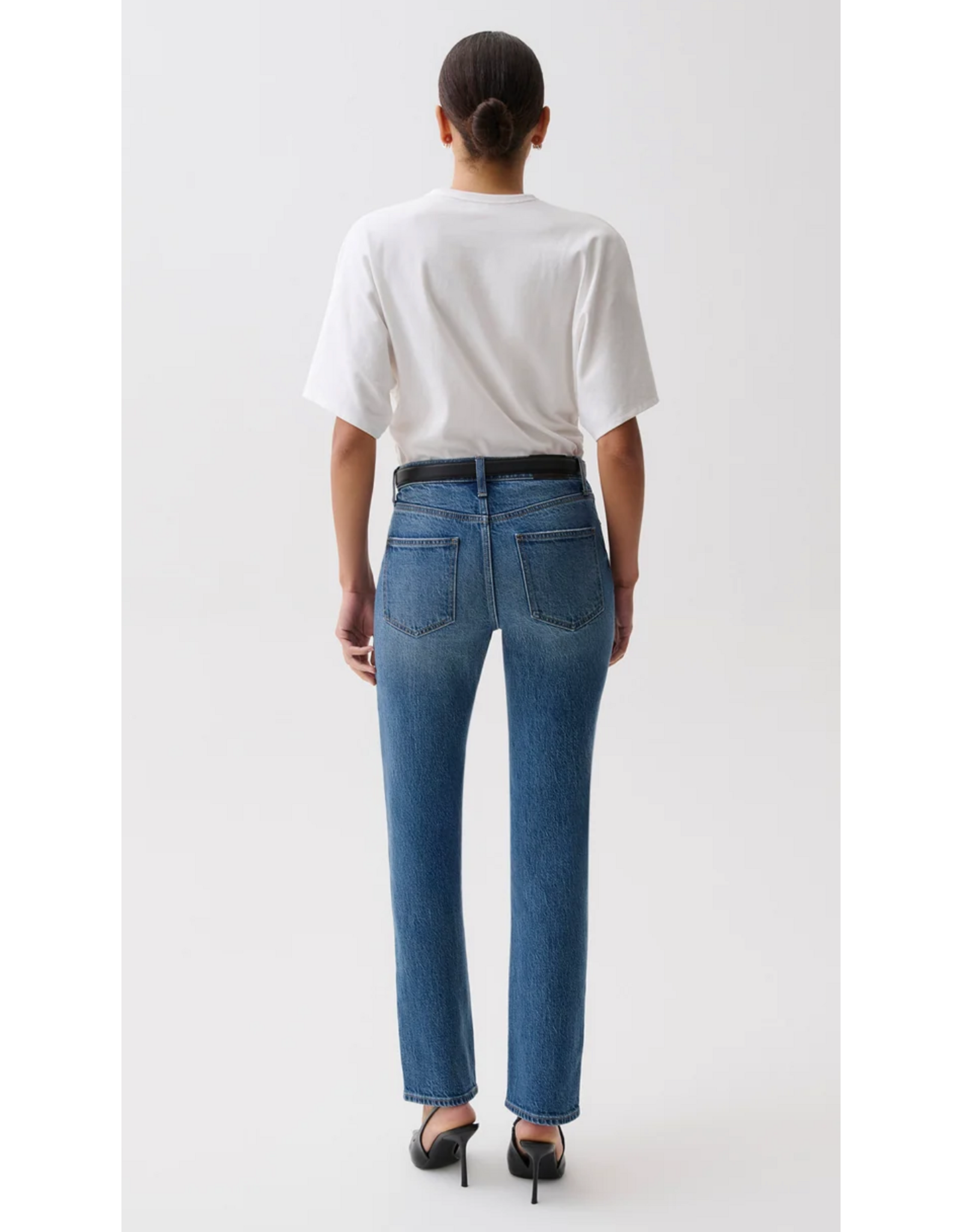 Pistola PISTOLA:: ALEKS MID RISE STRAIGHT JEANS