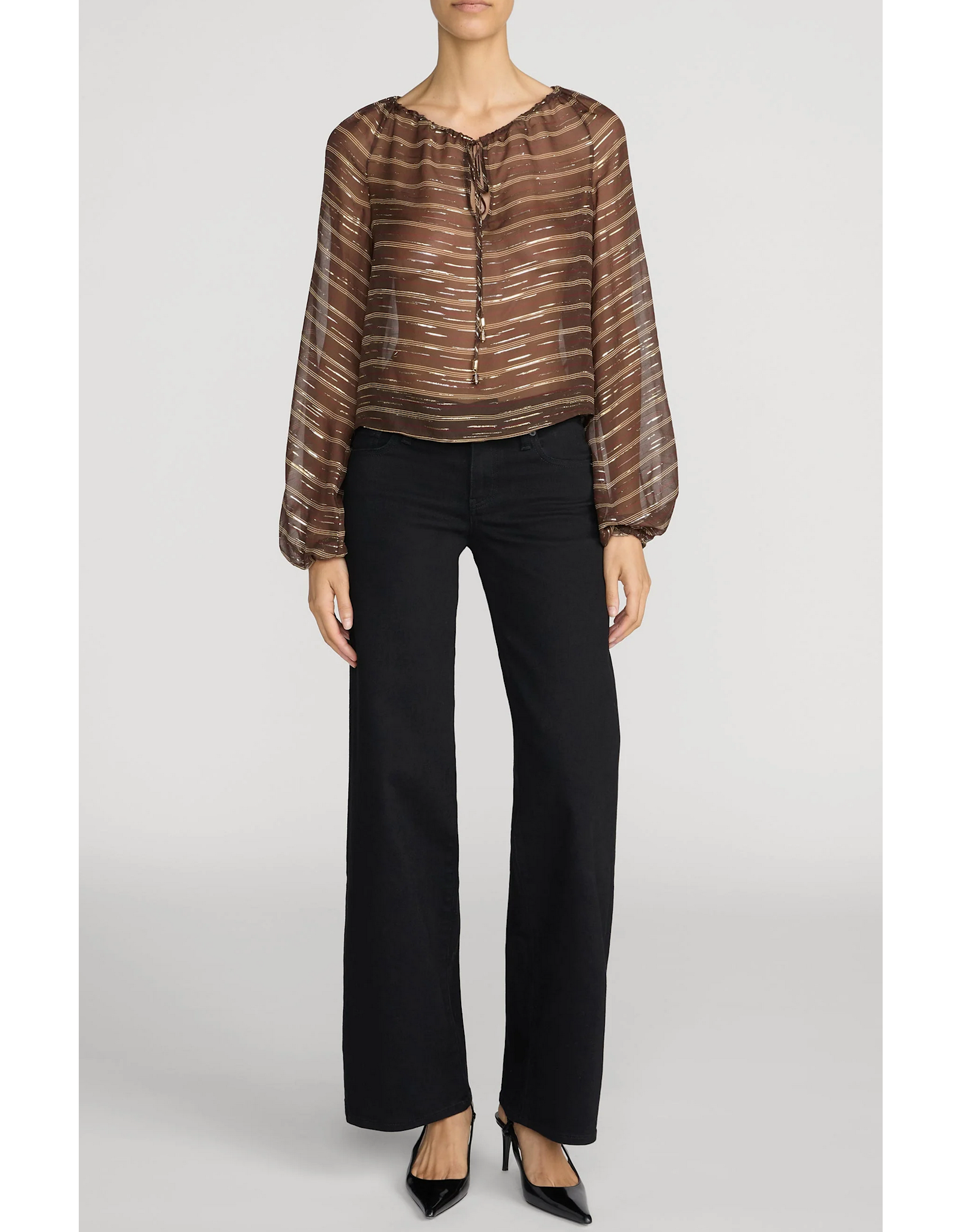 FRAME FRAME:: LOW RISE LE SLIM PALAZZO