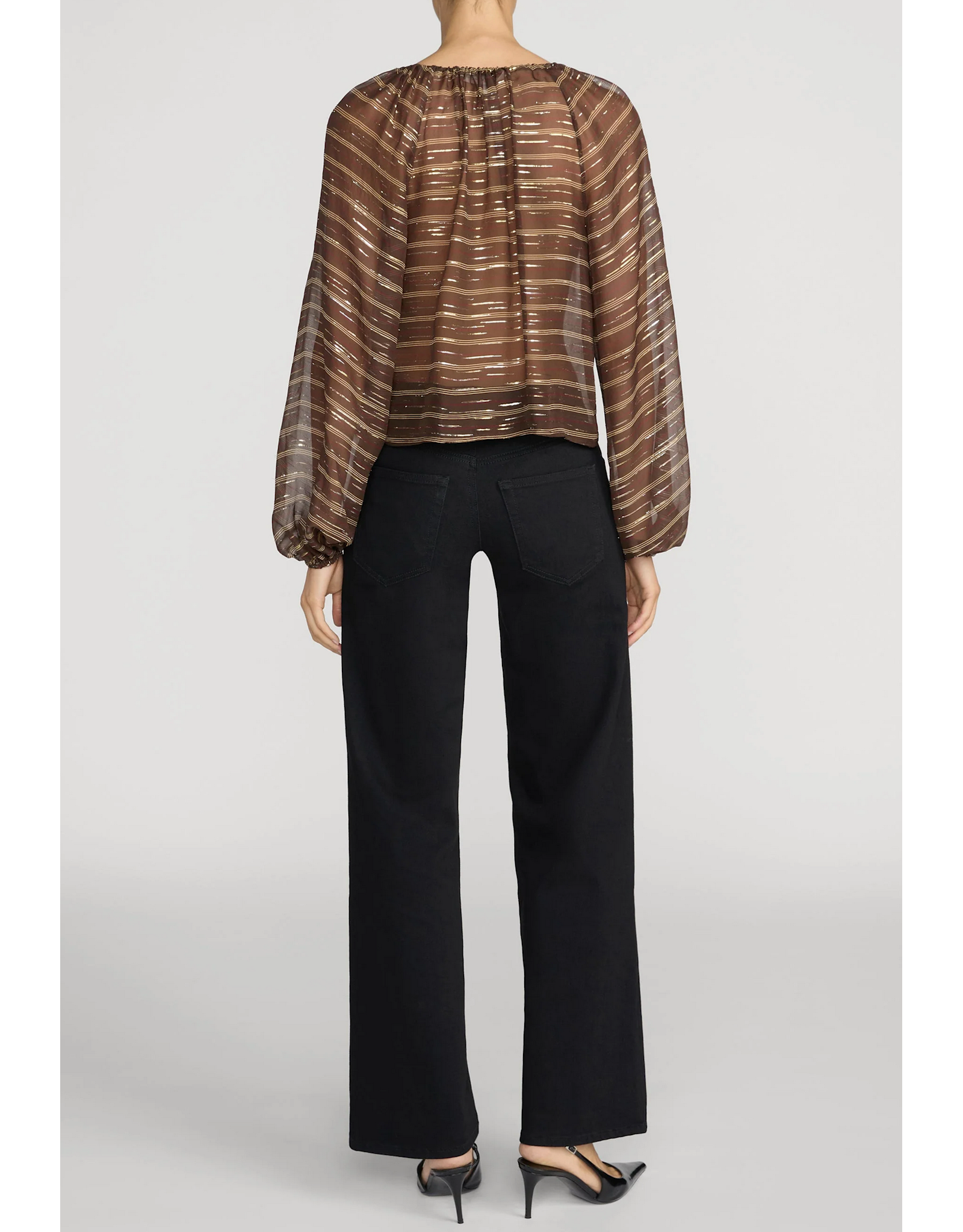 FRAME FRAME:: LOW RISE LE SLIM PALAZZO