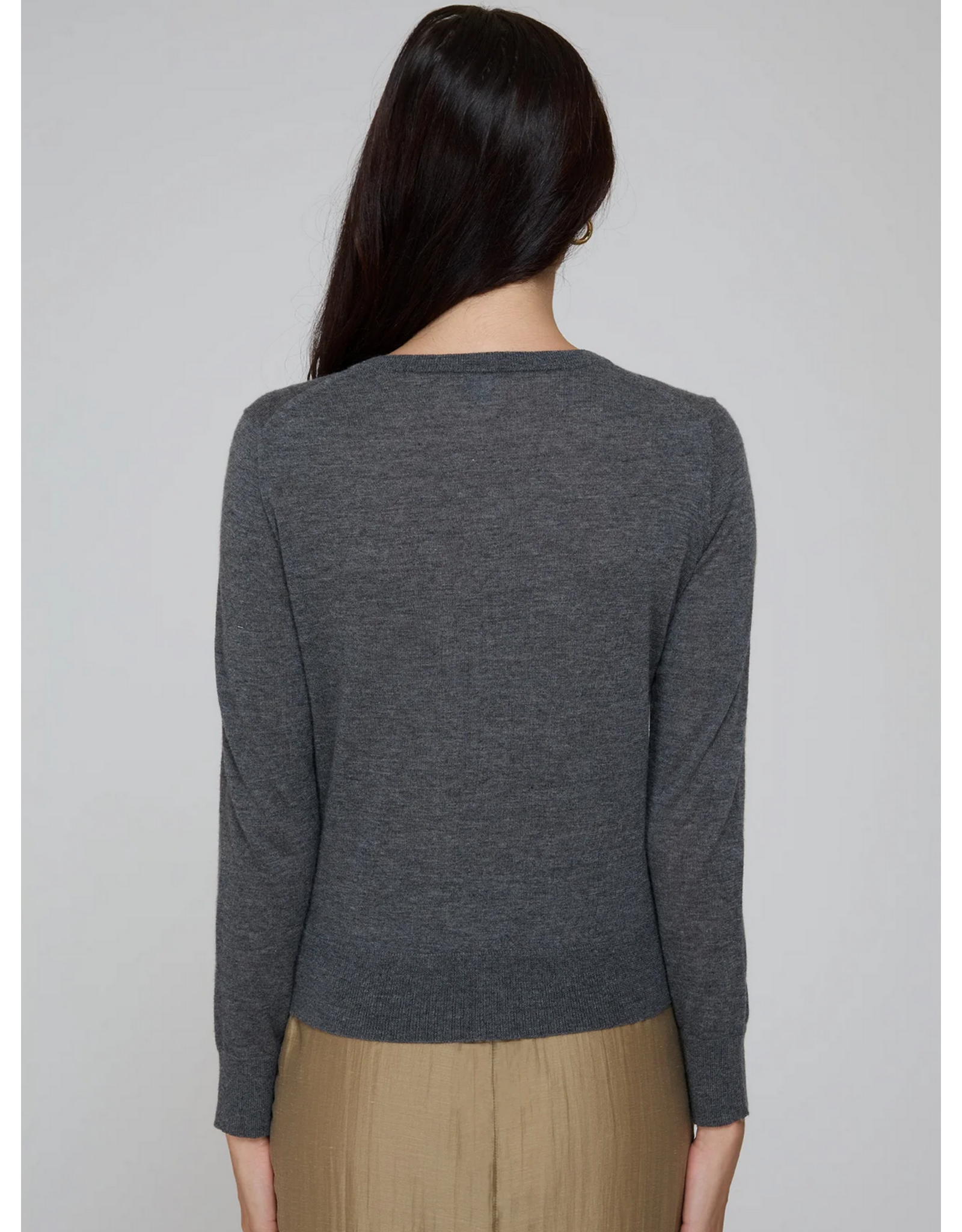 AUTUMN CASHMERE AUTUMN CASHMERE:: TRIPLE BUTTON CARDIGAN