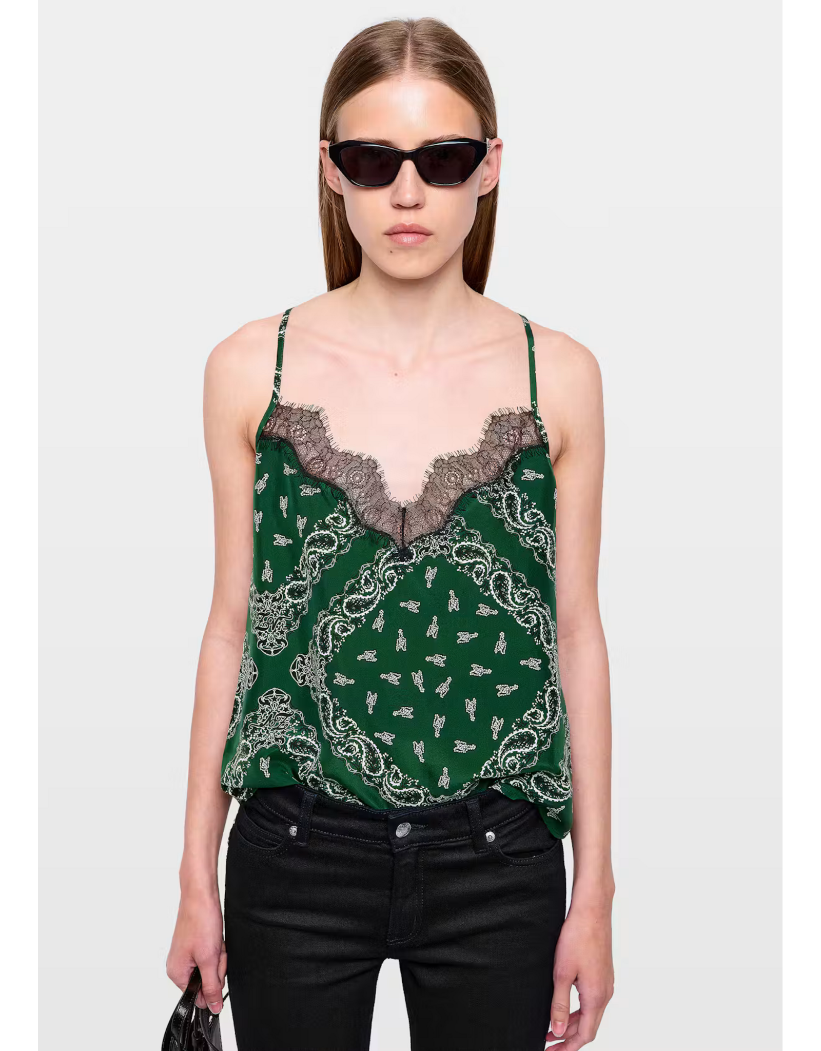 Zadig & Voltaire ZADIG & VOLTAIRE:: CESPA SILK CAMISOLE