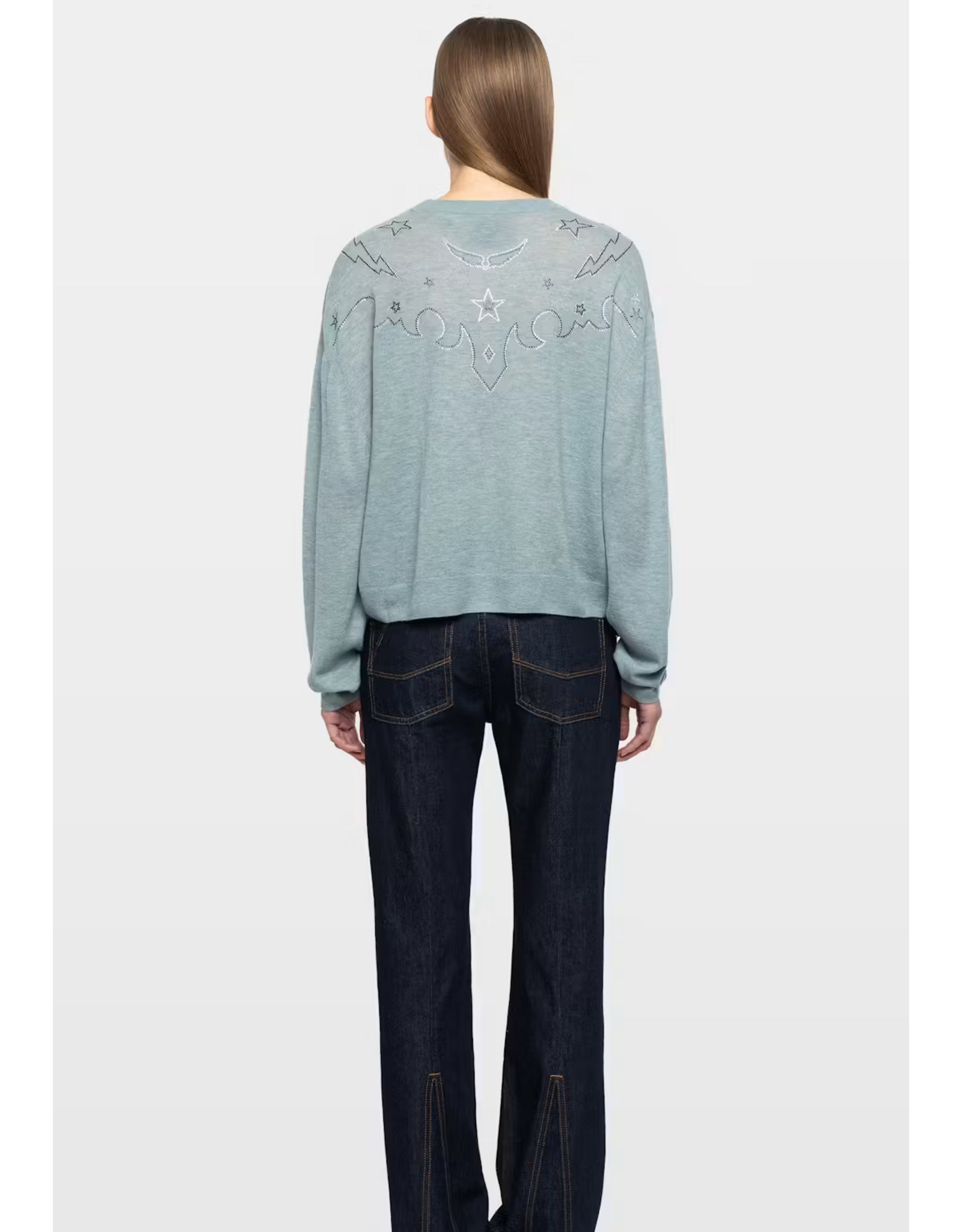 Zadig & Voltaire ZADIG & VOLTAIRE:: SWAPY CASHMERE SWEATER