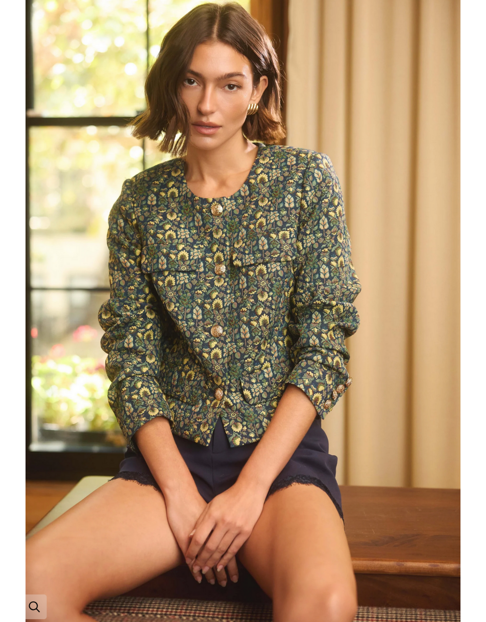 CAMI NYC CAMI NYC:: HANS BROCADE JACKET