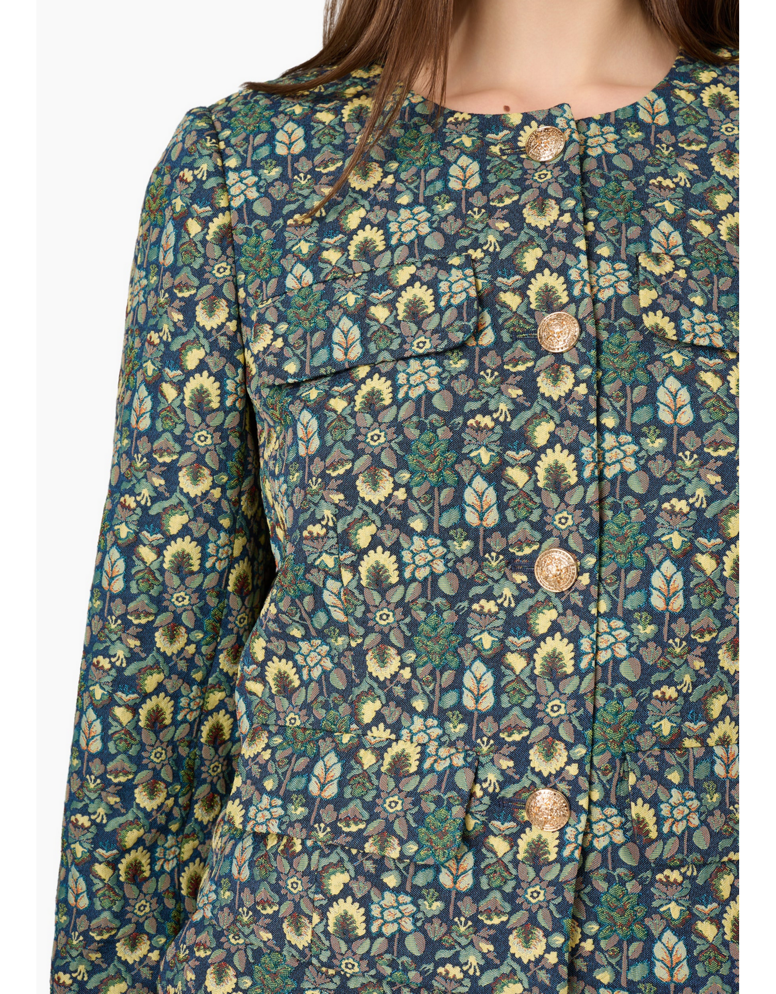 CAMI NYC CAMI NYC:: HANS BROCADE JACKET