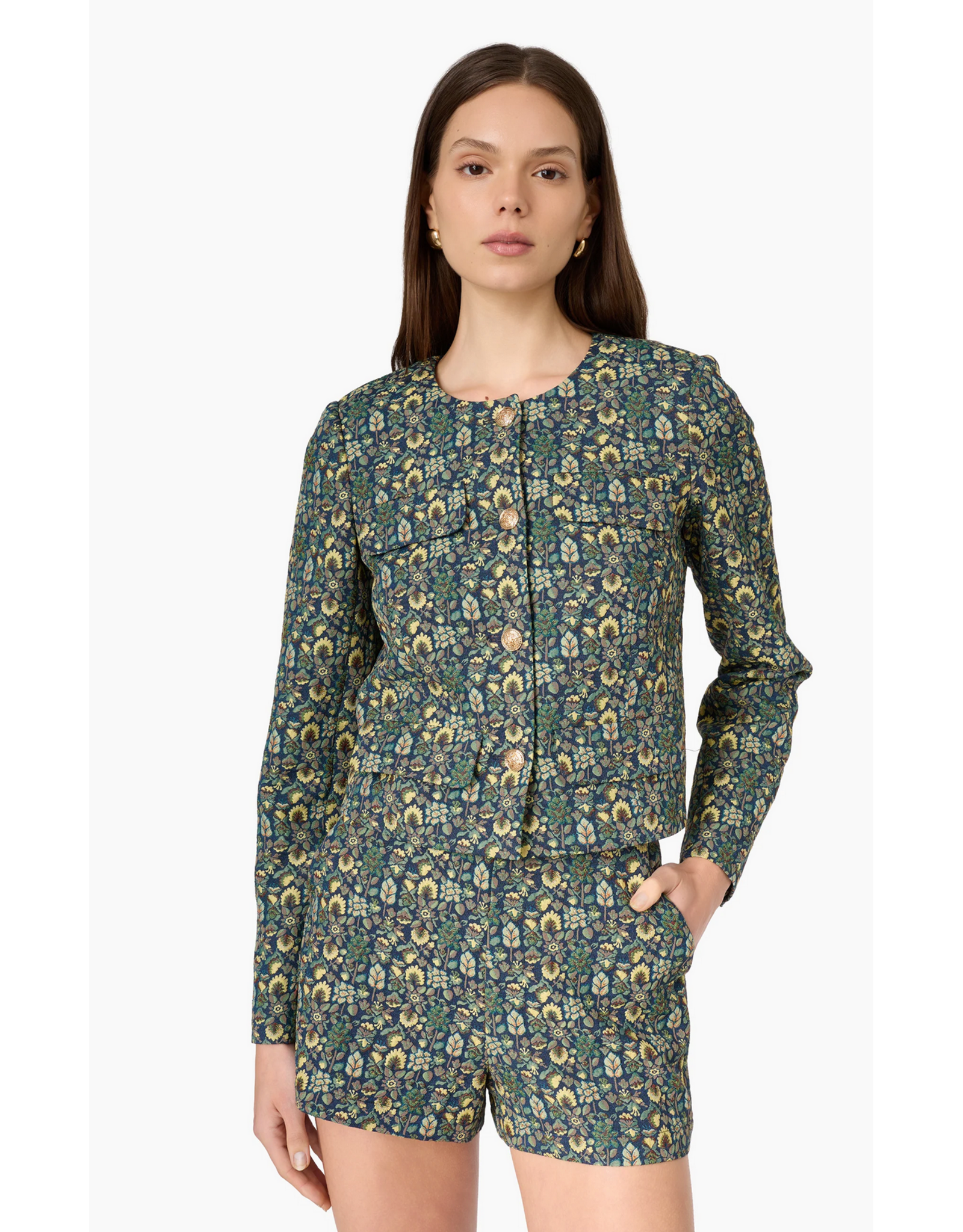 CAMI NYC CAMI NYC:: HANS BROCADE JACKET