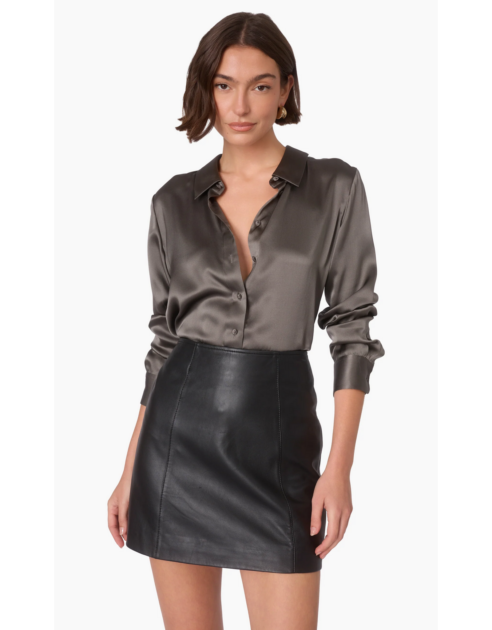 CAMI NYC CAMI NYC:: CROSBY SILK BLOUSE