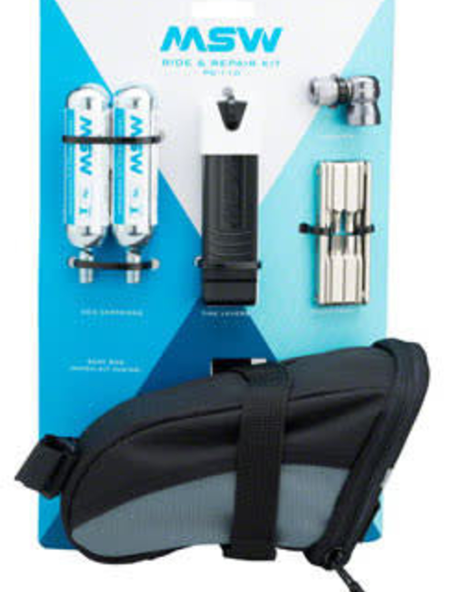 MSW MSW Ride and Repair Kit with Seatbag and CO2