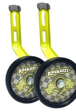 RASKULLZ TRAINING WHEELS RIDERZ 3L YELLOW