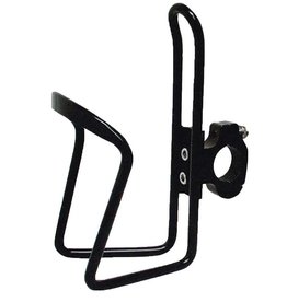 EVO EVO, Handlebar bottle cage, Aluminum, 25.4mm clamp, Black