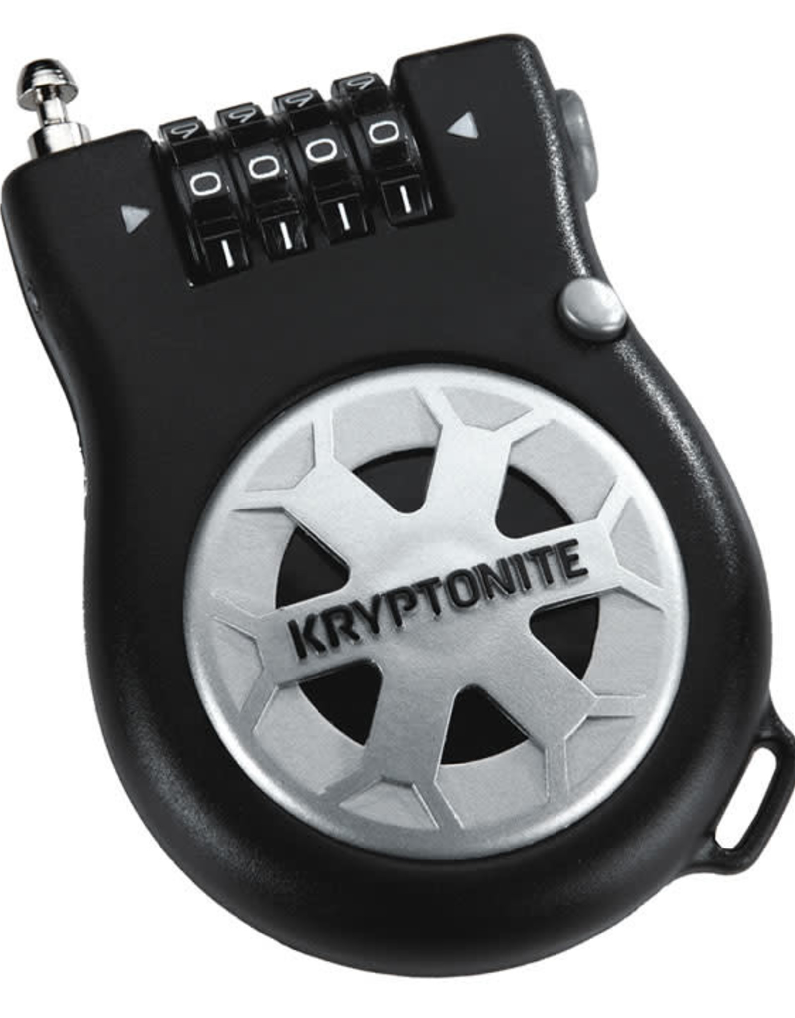 Kryptonite R-2 Retractable Combo Cable Lock: 3' (90cm)