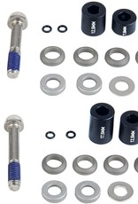 Post Spacer Set - 20 S (Front 180/Rear 160), Includes Stainless Caliper Mounting Bolts (CPS & Standard)