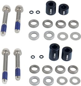 Post Spacer Set - 20 S (Front 180/Rear 160), Includes Stainless Caliper Mounting Bolts (CPS & Standard)