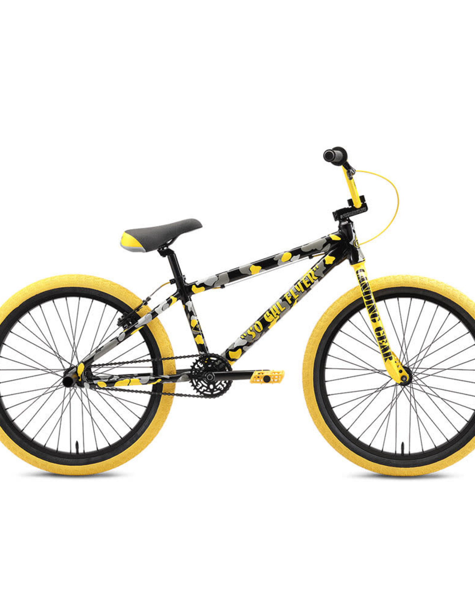 SE BIKES SE SO CAL FLYER 24 YELLOW CAMO