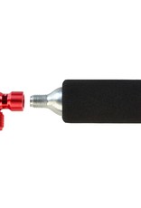 Prestacycle Prestaflator Micro CO2 Inflator Head - Includes Insulated Sleeve & 16gr cartridge, Red
