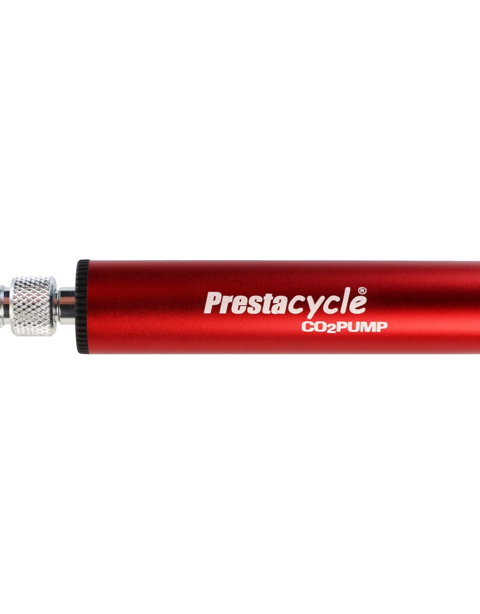 PrestaCycle Micro CO2inflator, cartridge, cover, and pump