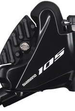 Shimano Take Off, Shimano 105 BR-R7070 Road Hydraulic Flat Mount Mount Road Caliper Disc Brake with L02A Resin Pads