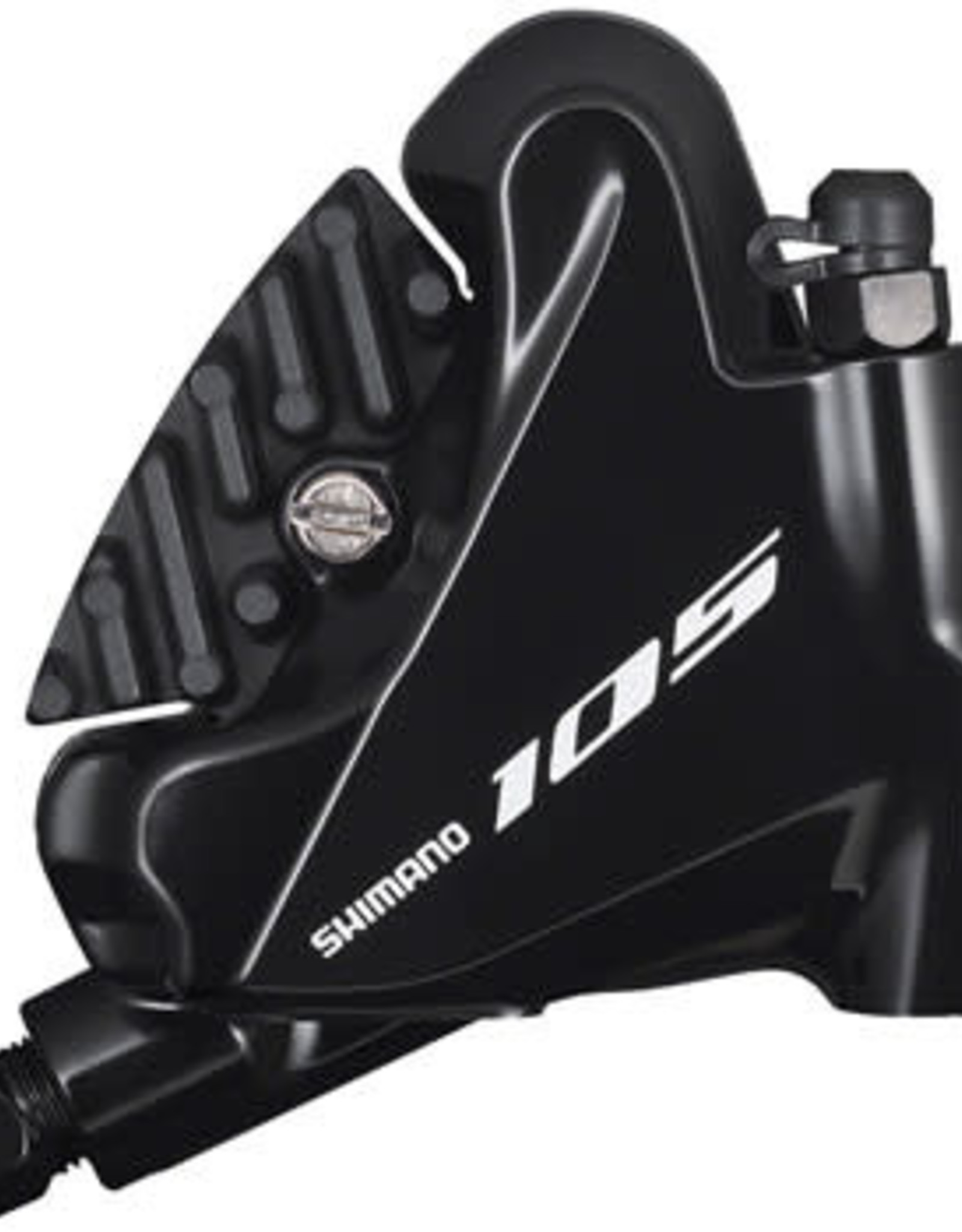 Shimano Take Off, Shimano 105 BR-R7070 Road Hydraulic Flat Mount Mount Road Caliper Disc Brake with L02A Resin Pads