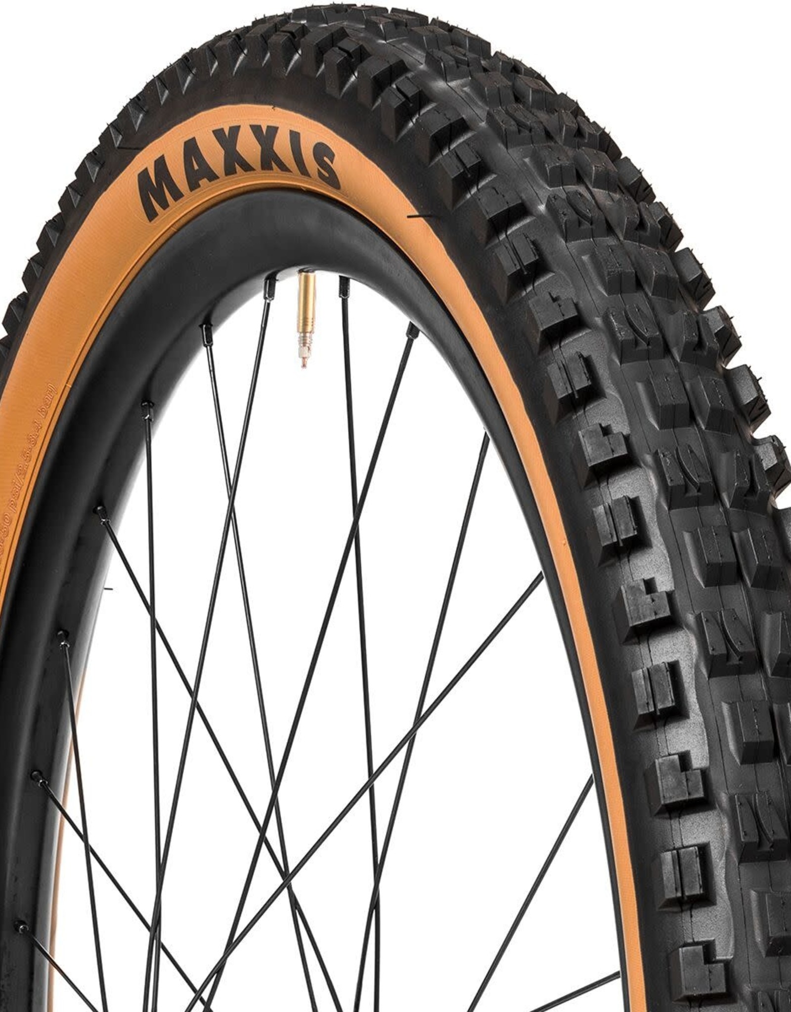 Maxxis Minion DHF Tire - 27.5 x 2.30, Tubeless, Folding, Black/Dark Tan, 3C MaxxTerra, EXO