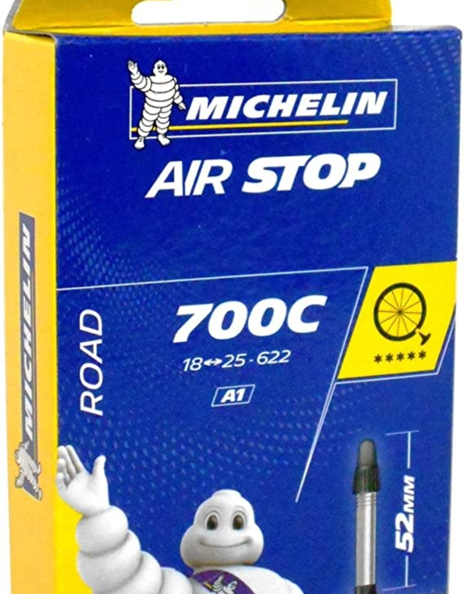 Michelin AirStop Tube - 700 x 18-25mm 40mm Presta Valve