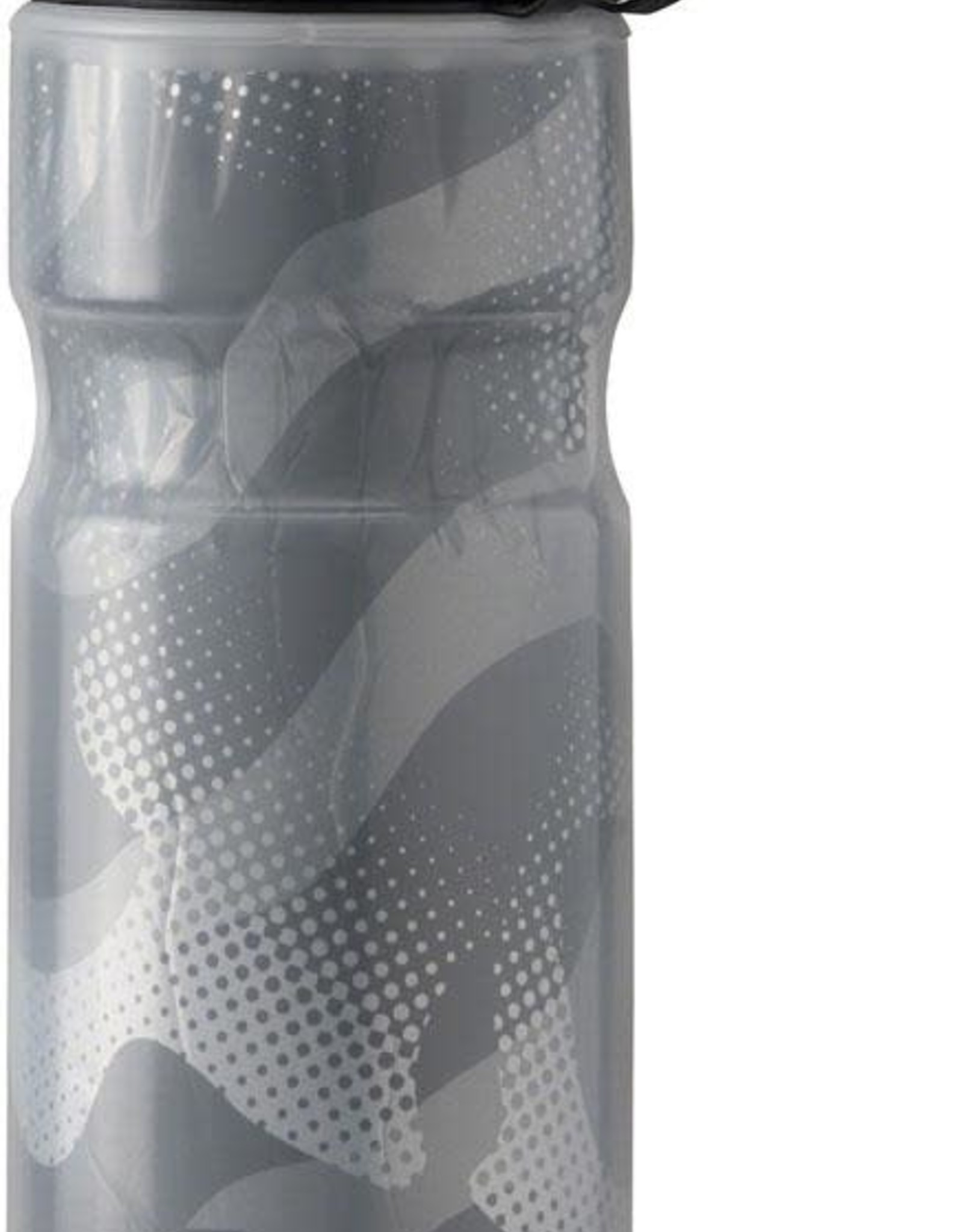 Polar Bottles Sport Contender Insulated Water Bottle - 20oz, Charcoal/Silver