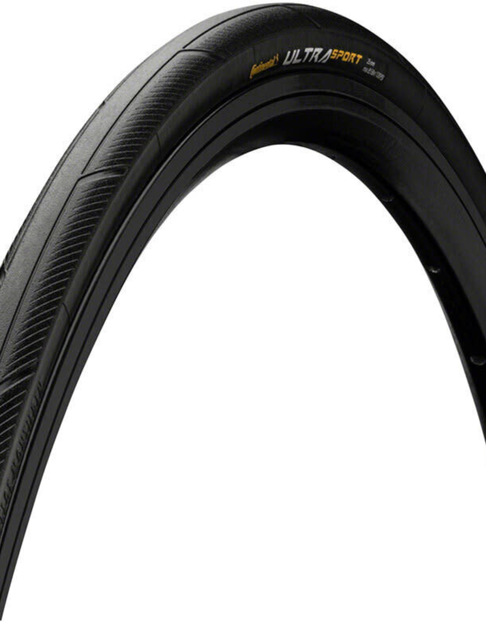 Continental Grand & Ultra Sport Tires Wire Bead Ultra Sport III 27x1 1/4 Black PureGrip