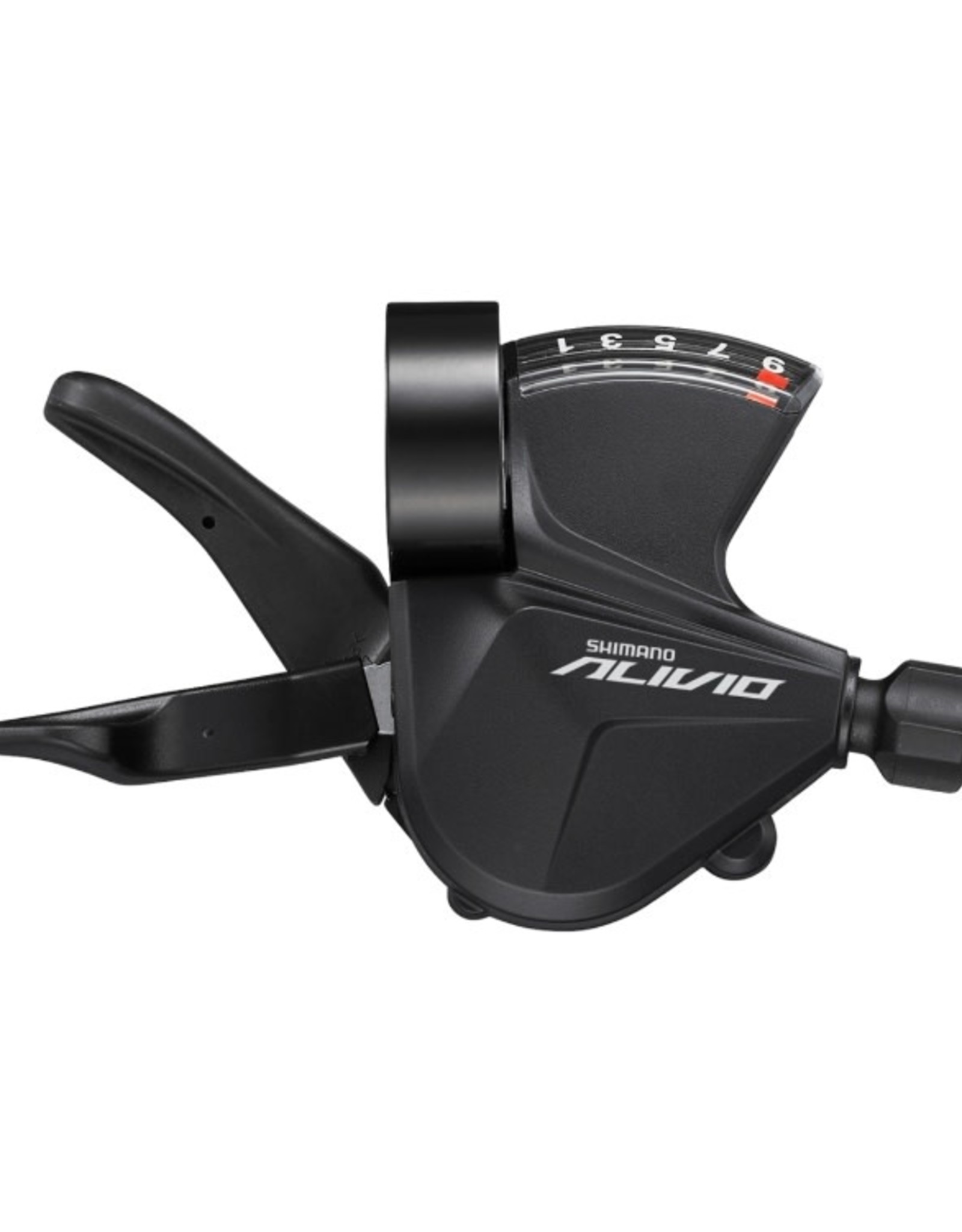 Shimano Shimano Alivio SL-M3100-R Shifter - Right, 9-Speed, RapidFire Plus, Optical Gear Display
