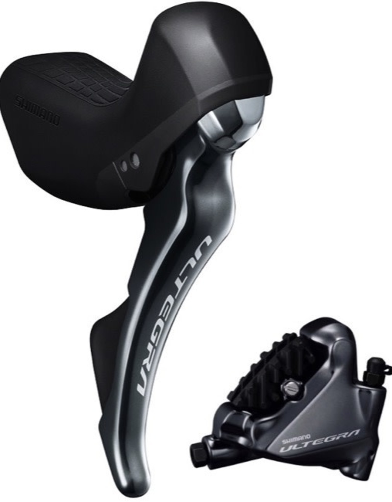 Shimano Shimano Ultegra ST-R8020/BR-8070 Disc Brake and Lever - Rear Hydraulic Flat Mount Resin Pads Black