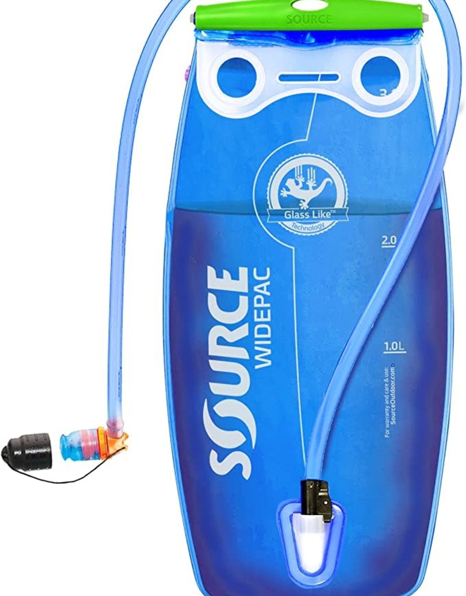 ZEFAL SOURCE WIDEPAC 1.5 L Transparent-Blue