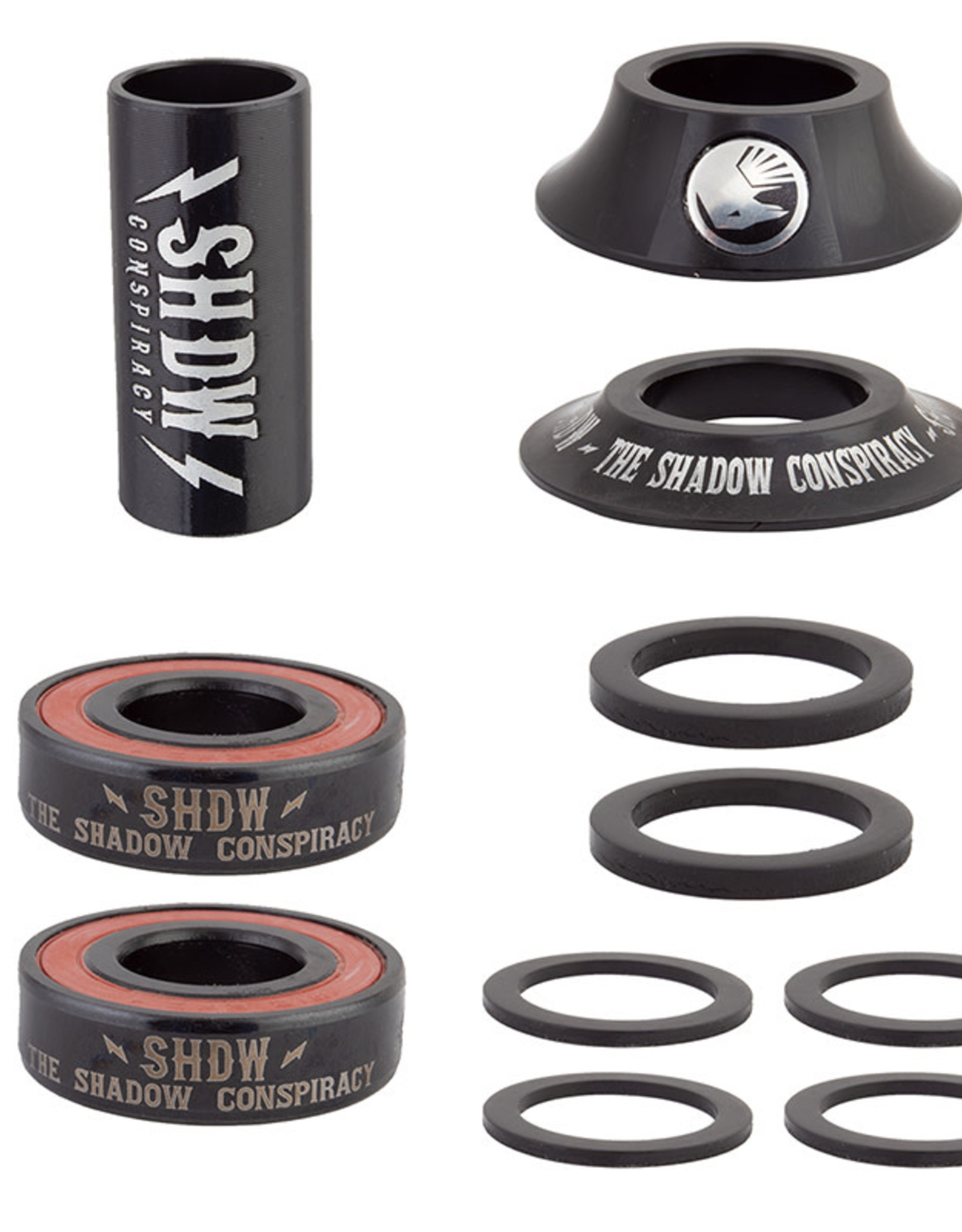 THE SHADOW CONSPIRACY BB SET TSC STACKED MID 19mm SEALED BK