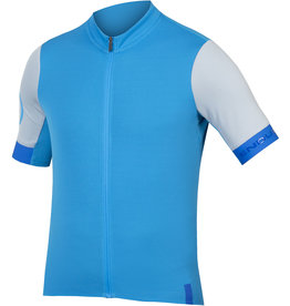 Endura FS260 S/S Jersey: Hi-Viz Blue - M (Relaxed Fit)