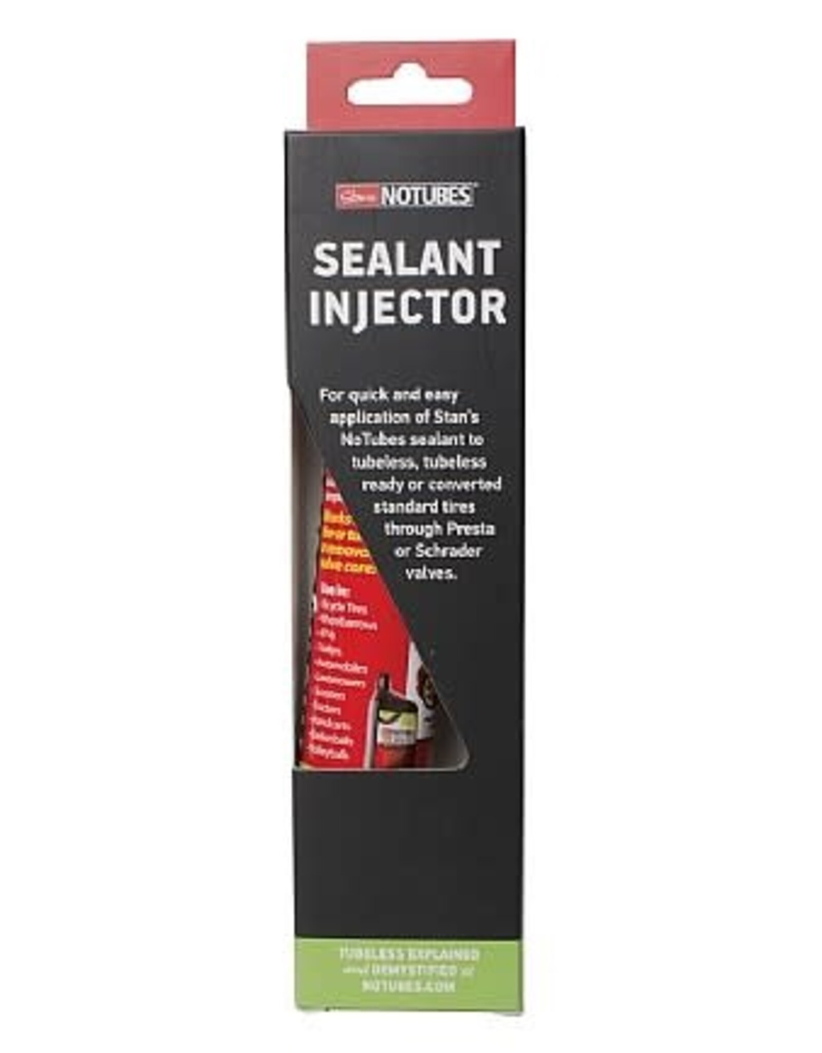 Stan's No Tubes, Tire sealant injector