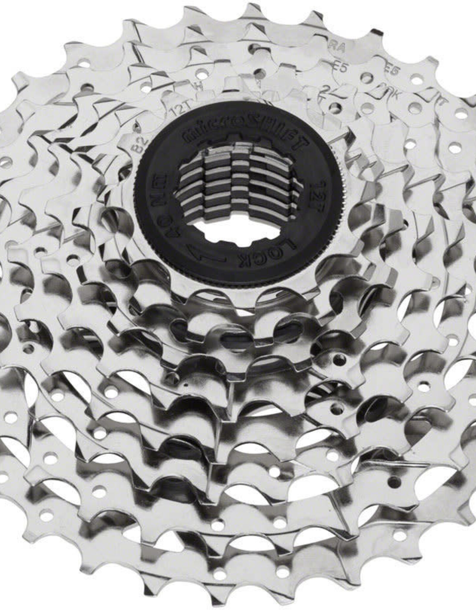 microSHIFT H08 Cassette - 8 Speed, 11-34t, Silver, Nickel Plated