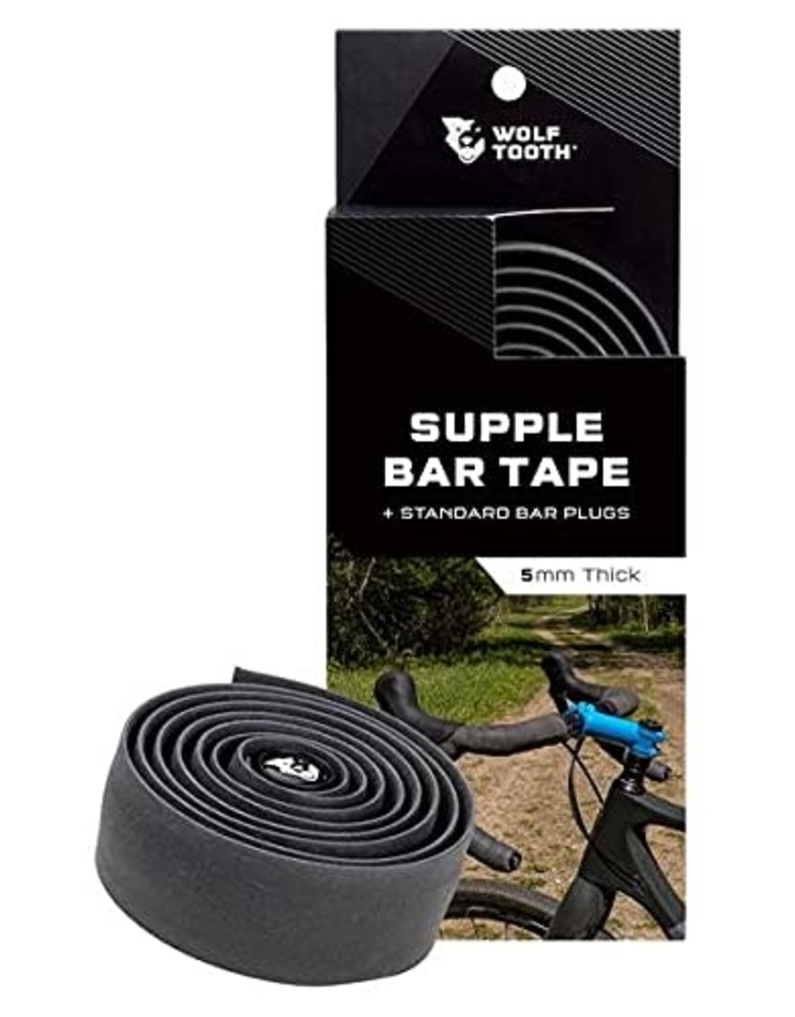 Wolf Tooth Wolf Tooth Components Supple Bar Tape - Black